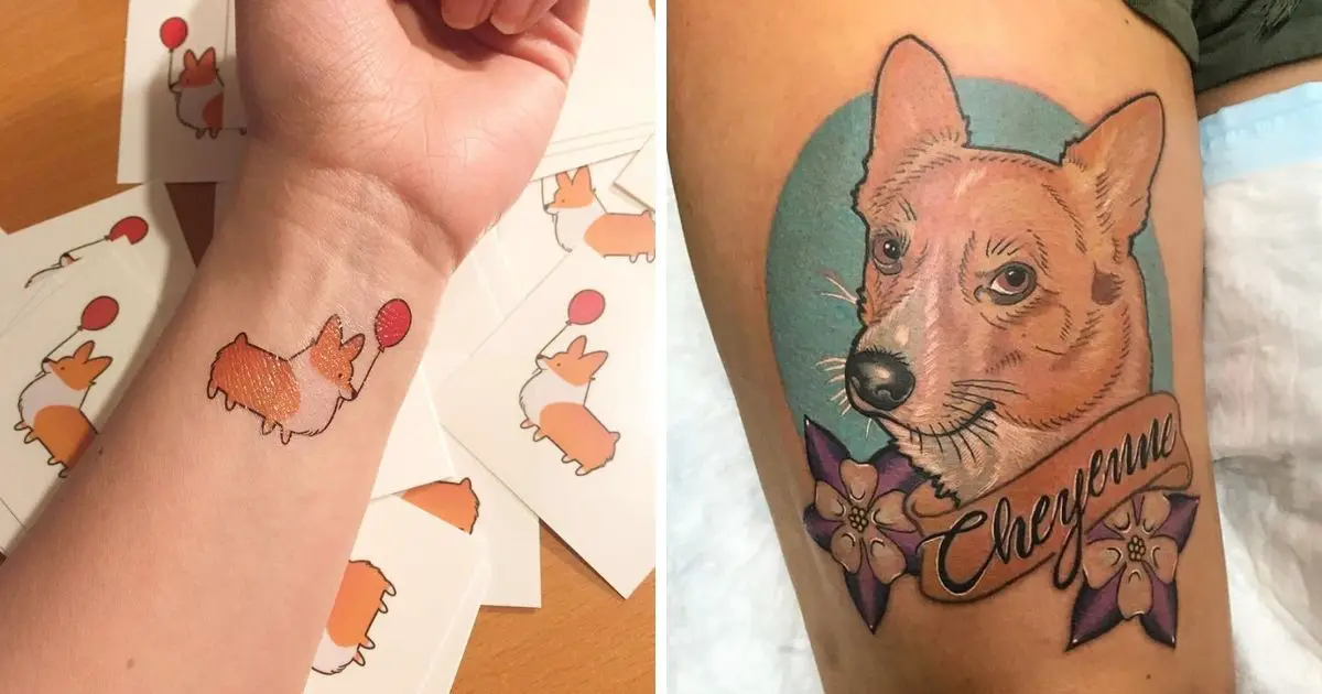98 Pet Tattoos That Celebrate The Bond Between Humans And Their Pets   Bored Panda