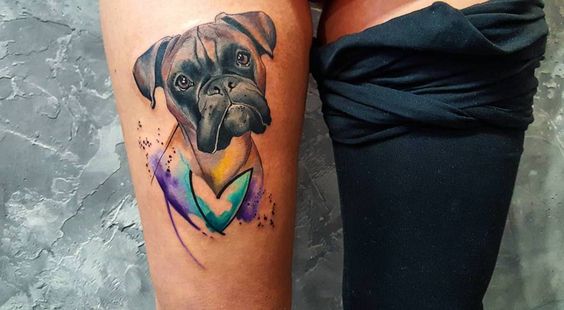 Boxer Dog Temporary Tattoos  Zazzle