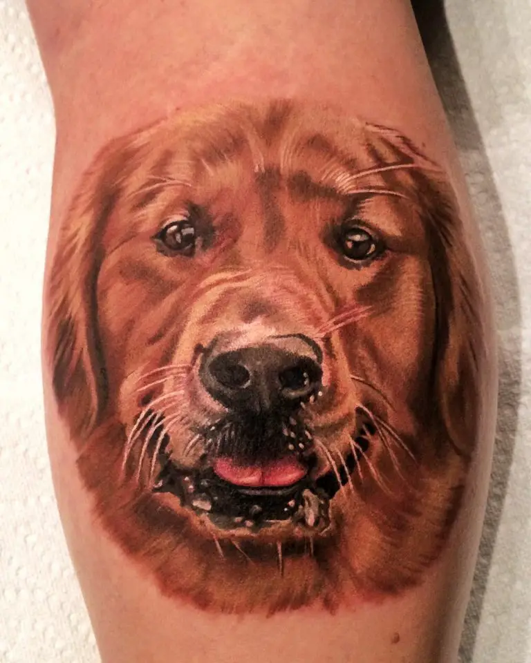 35+ Best Golden Retriever Tattoos That Show Your True Devotion The Paws