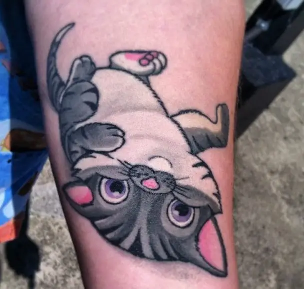 15 Cute Cat Tattoo Design Ideas