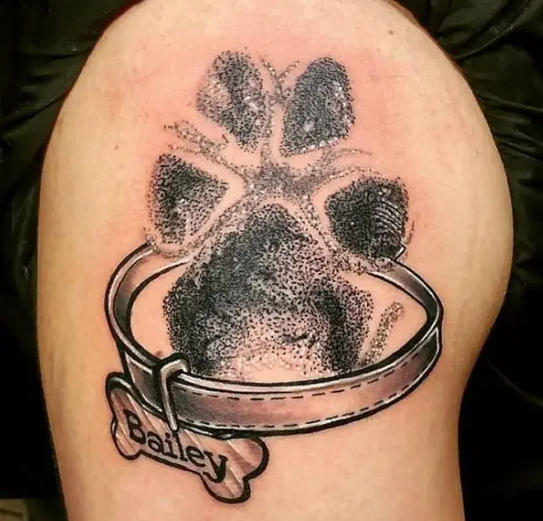 50+ Best Dog Memorial Tattoo Ideas | Page 11 of 12 | The Paws