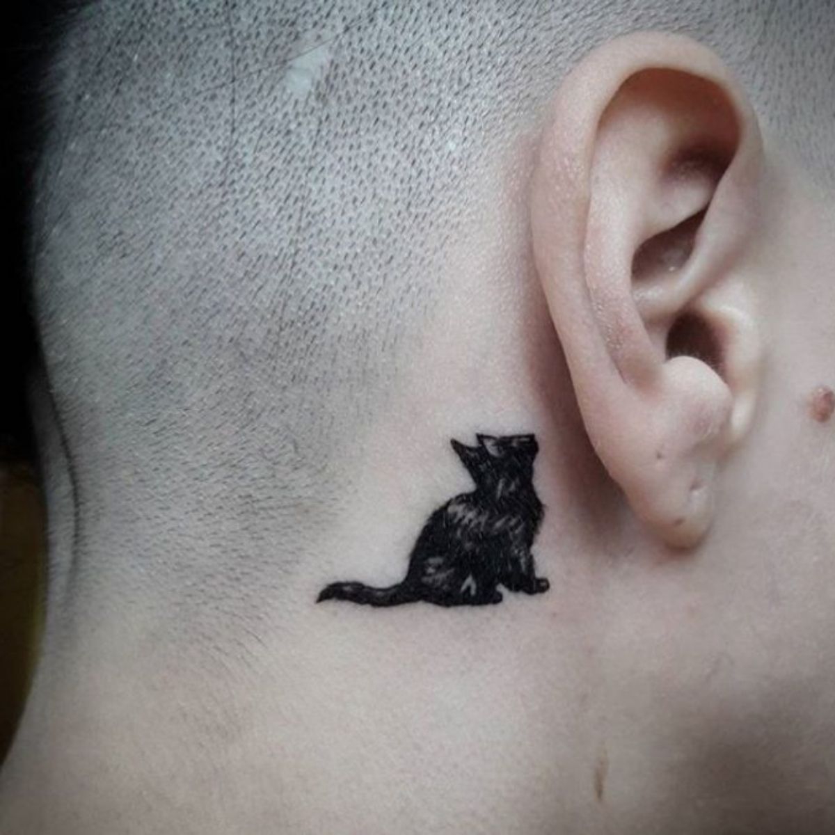 Cute little Corgi ears by  Dark Age Tattoo Studio  Facebook