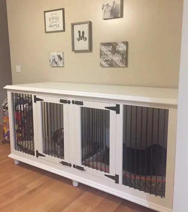 30 Best Indoor Dog Kennel Ideas Page 3 The Paws   Indoor Dog Kennel Idea 7 