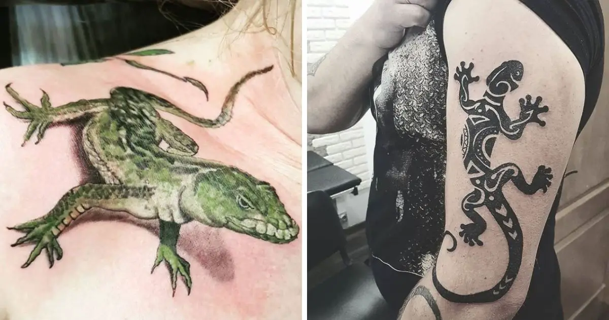Gecko Tattoo Designs  Unleash Good Luck And Creativity