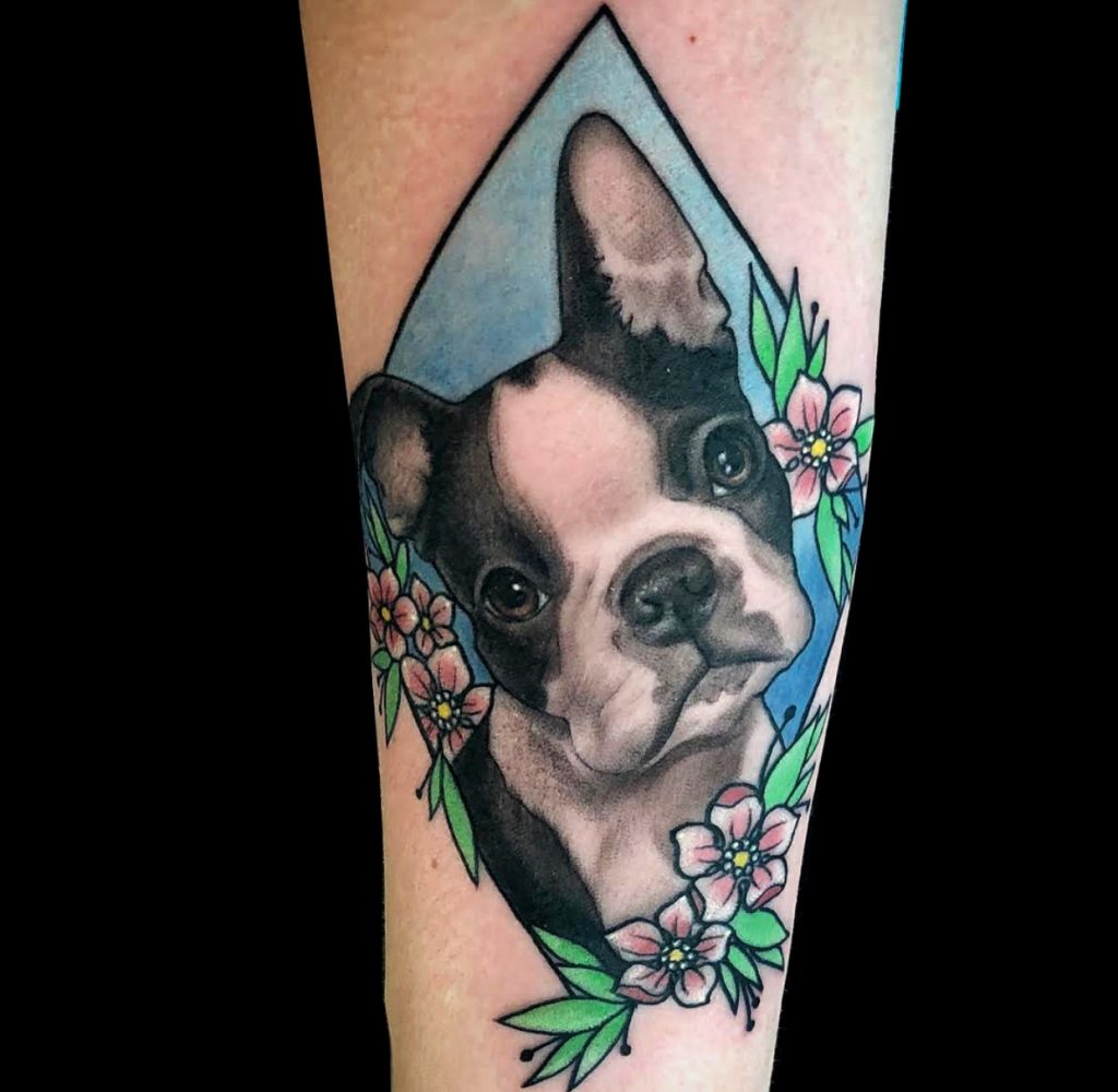 15 Great Tattoo Ideas For The Boston Terrier Fans The Paws