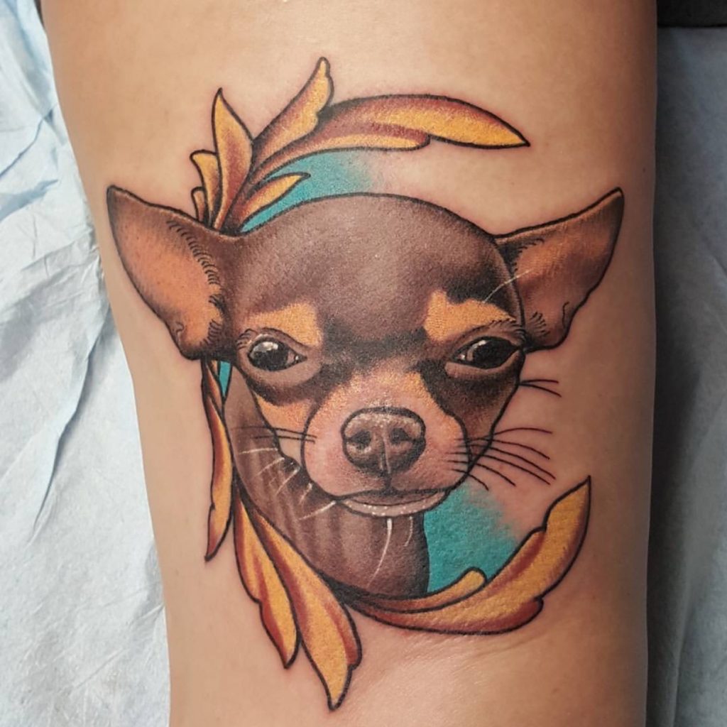 15 Trendy Tattoo Ideas Chihuahua Owners Will Love The Paws